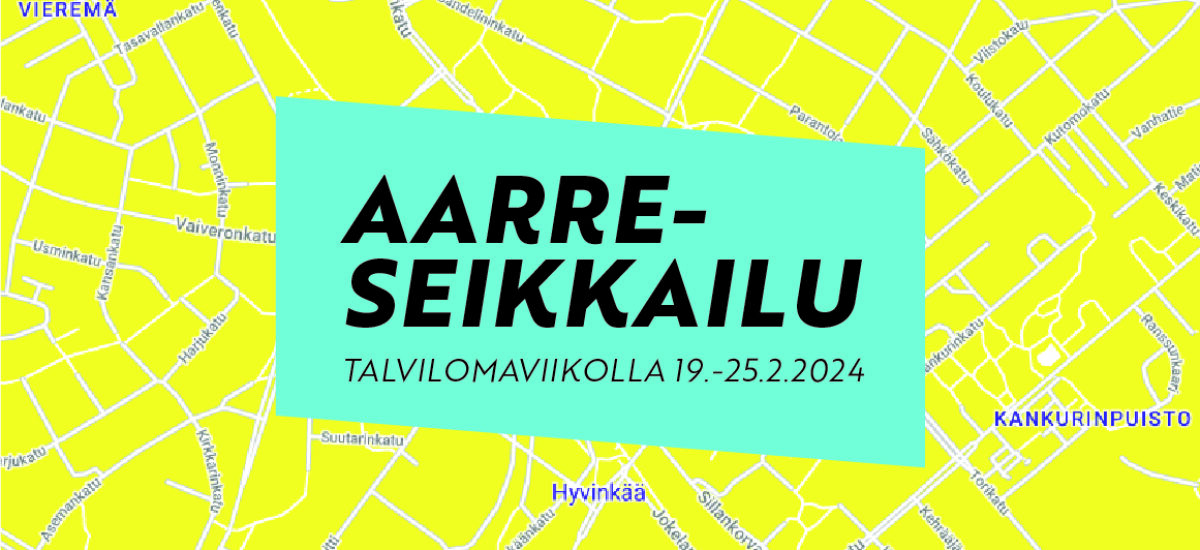 Aarreseikkailu Talvilomaviikolla 19.-25.2.2024
