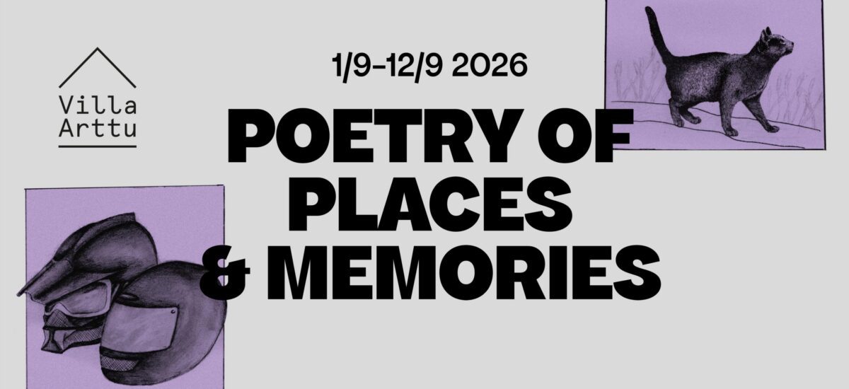 Poetry of places and memories